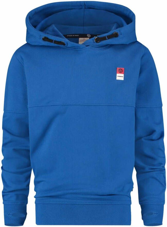 Vingino Essentials hoodie met biologisch katoen kobaltblauw