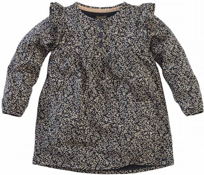Z8 ! Meisjes Jurk -- All Over Print Katoen/elasthan