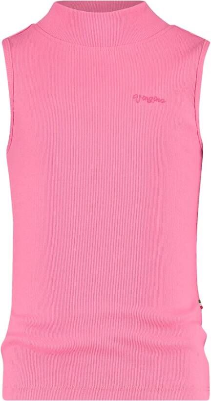 VINGINO ! Meisjes Top Maat 140 Roze Katoen/elasthan