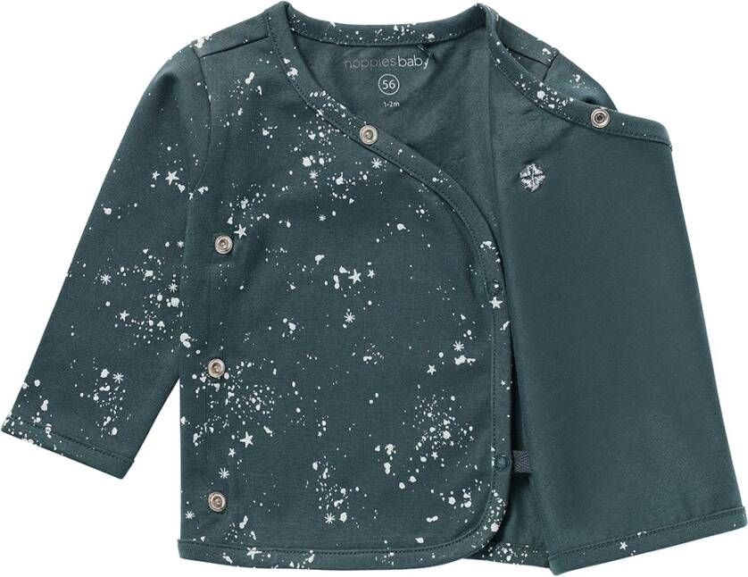 Noppies ! Unisex Shirt Lange Mouw -- All Over Print Katoen/elasthan