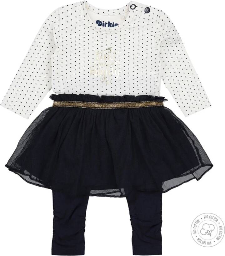 Dirkje ! Meisjes Tweedelige Set -- Diverse Kleuren Katoen/elasthan