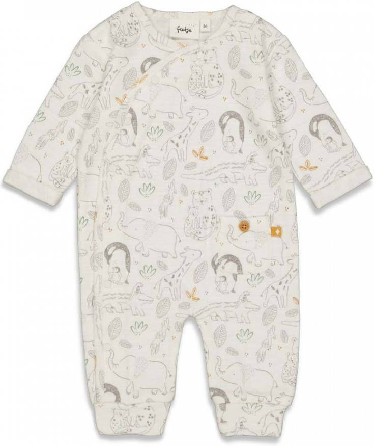 Feetje pyjama's Welcome tot Earth korting white