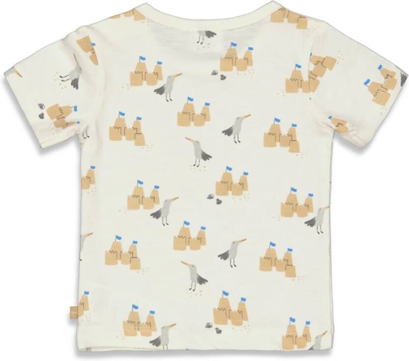 Feetje ! Jongens Shirt Korte Mouw -- All Over Print Katoen/elasthan