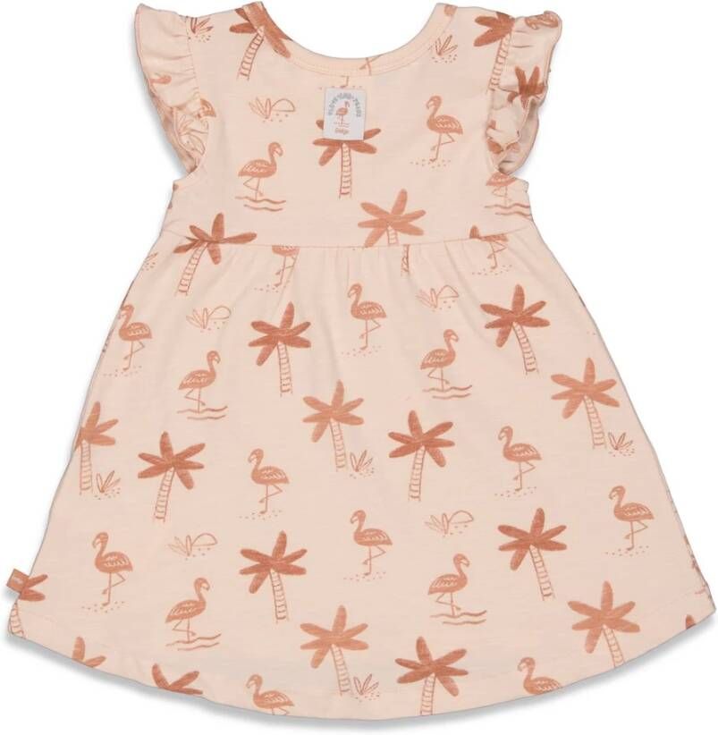 Feetje ! Meisjes Jurk -- Roze Katoen/elasthan