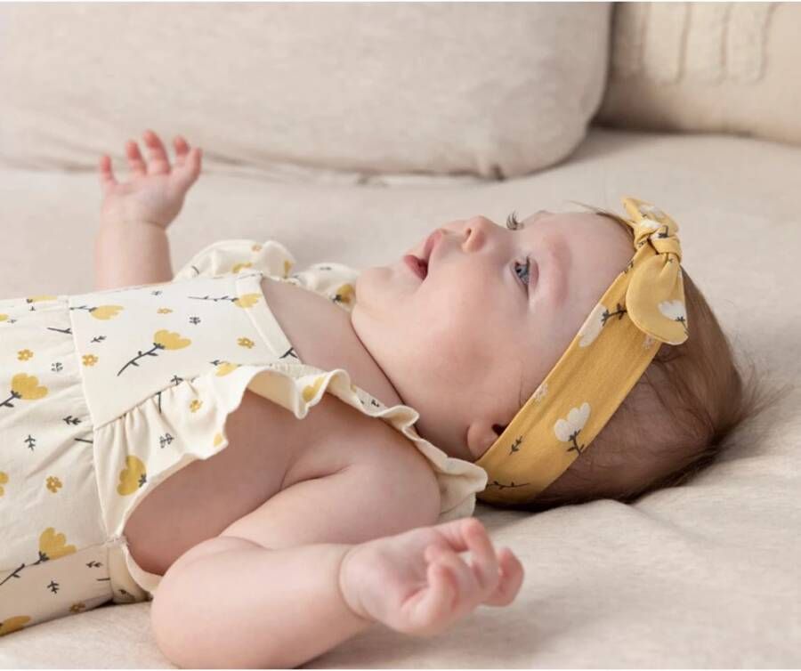 Feetje ! Meisjes Haarband -- All Over Print Katoen/elasthan