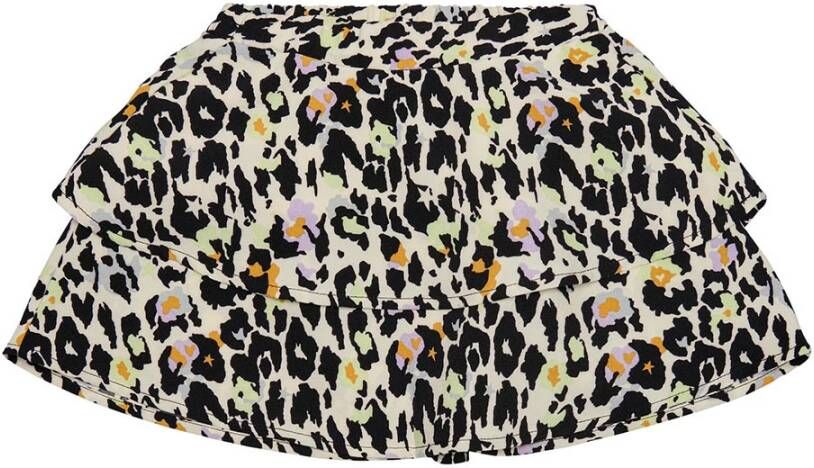 Only ! Meisjes Rok -- All Over Print Polyester/elasthan