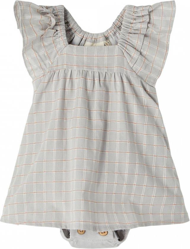 Lil’Atelier Lil'Atelier jurk 13203544/NBFHOLLY grijs