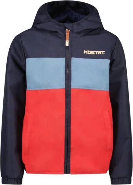 Moodstreet Donkerblauwe Jack Jacket Colorblock