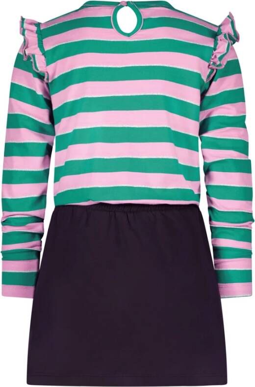 Moodstreet Groene Mini Jurk M208 5816