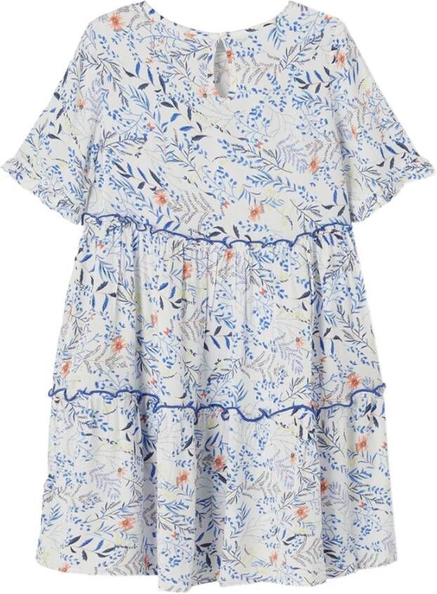 name it meisjes jurk 13188251/NKFFIANA wit