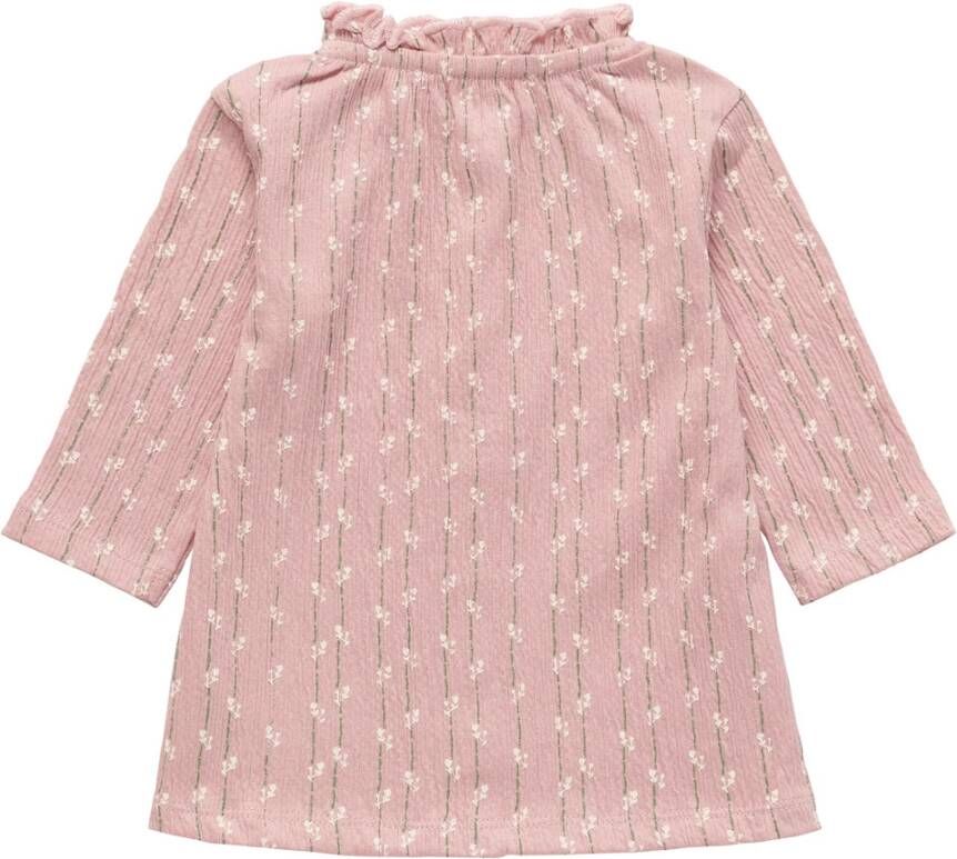 Noppies Babykleding Girls Dress Leeds Long Sleeve Allover Print Roze