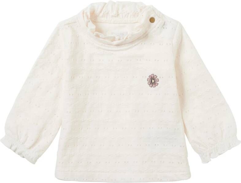 Noppies Tops Girls Top Nashville Long Sleeve Wit