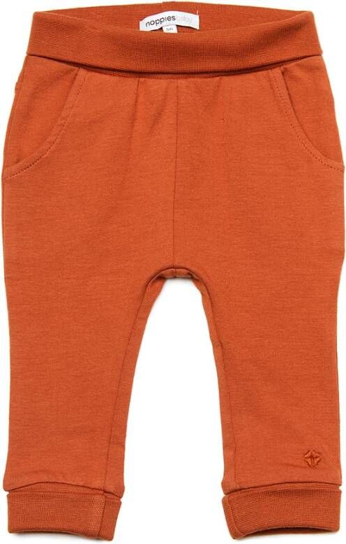Noppies baby broek Humpie met biologisch katoen spicy ginger p557