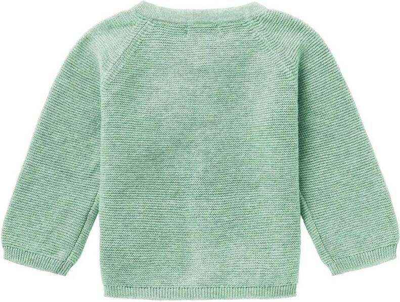 Noppies newborn baby vest Naga van biologisch katoen mintgroen