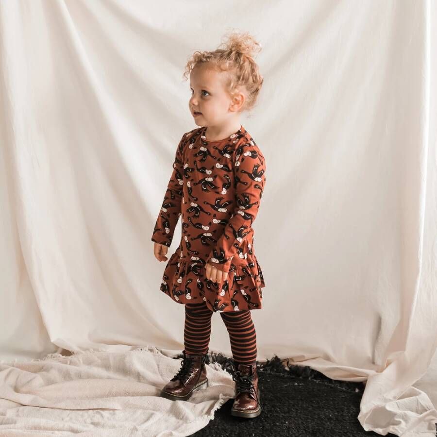 Your Wishes ! Meisjes Jurk Maat 80 All Over Print Katoen/elasthan