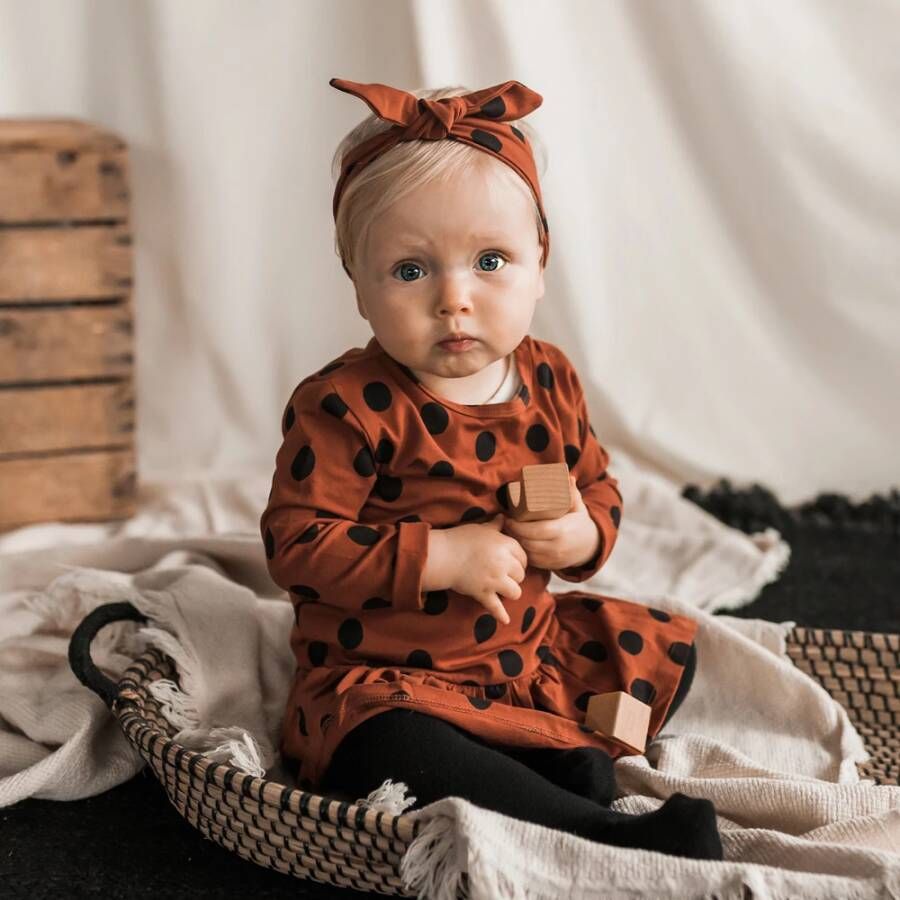 Your Wishes ! Meisjes Jurk Maat 92 All Over Print Katoen/elasthan