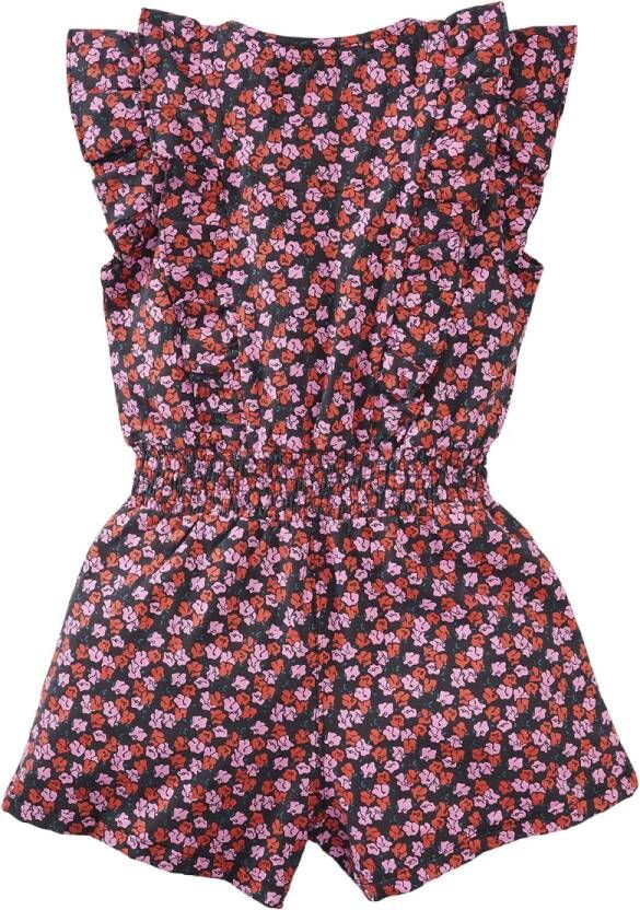 Z8 ! Meisjes Jumpsuit -- All Over Print Katoen/elasthan