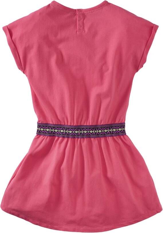 Z8 ! Meisjes Jurk -- Roze Katoen/elasthan
