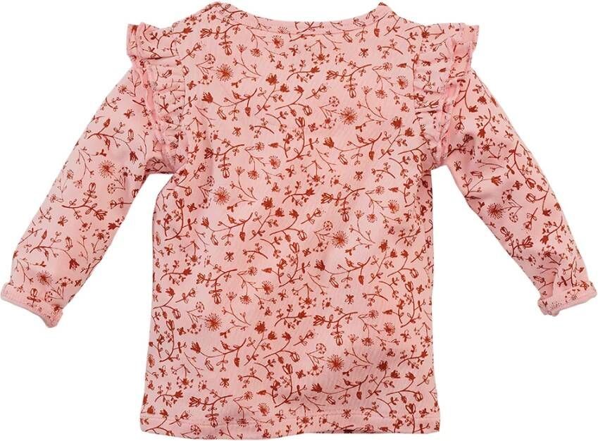 Z8 ! Meisjes Shirt Lange Mouw Maat 56 All Over Print Katoen/elasthan