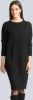 Alba moda Gebreide jurk met opgestikte zak Zwart online kopen