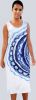 Alba moda Jersey jurk Wit Blauw online kopen
