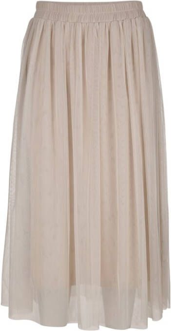 alba moda Rok van tule Steengrijs