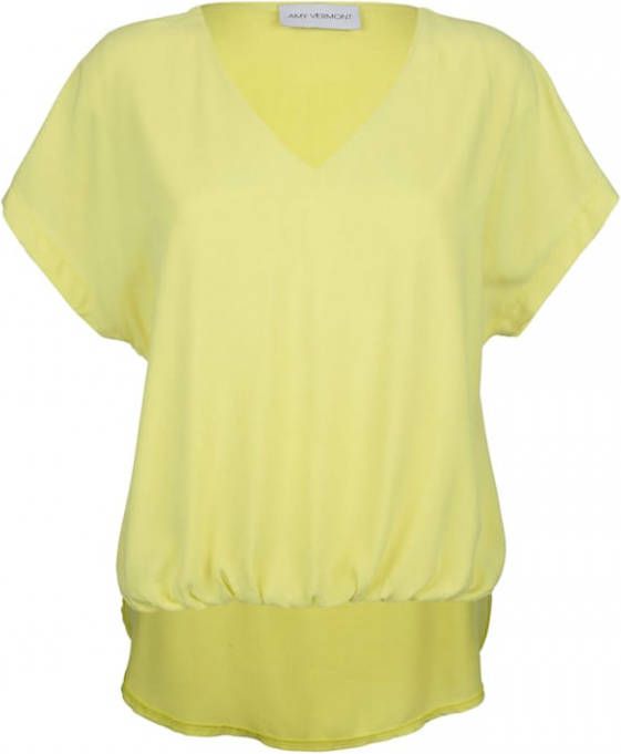 AMY VERMONT Blouse Neongeel