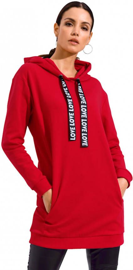 AMY VERMONT Sweatshirt met capuchon Rood