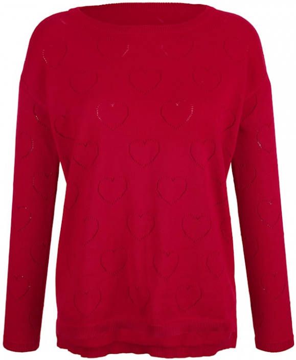 AMY VERMONT Trui Rood