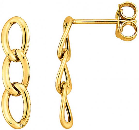 KLiNGEL Oorbellen 9 kt. Geelgoudkleur