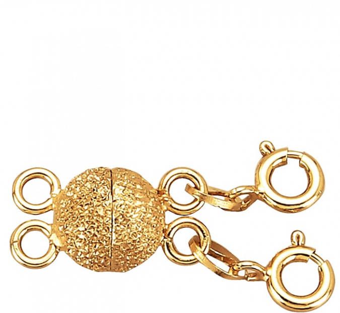 KLiNGEL Verlengkettinkje van echt zilver Geelgoudkleur