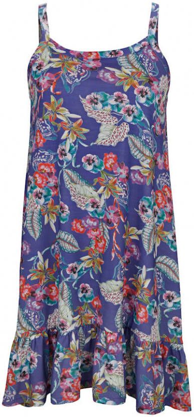 maritim Strandjurk met spaghettibandjes Lila