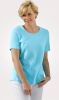 MONA Shirt met Pima katoen Turquoise online kopen