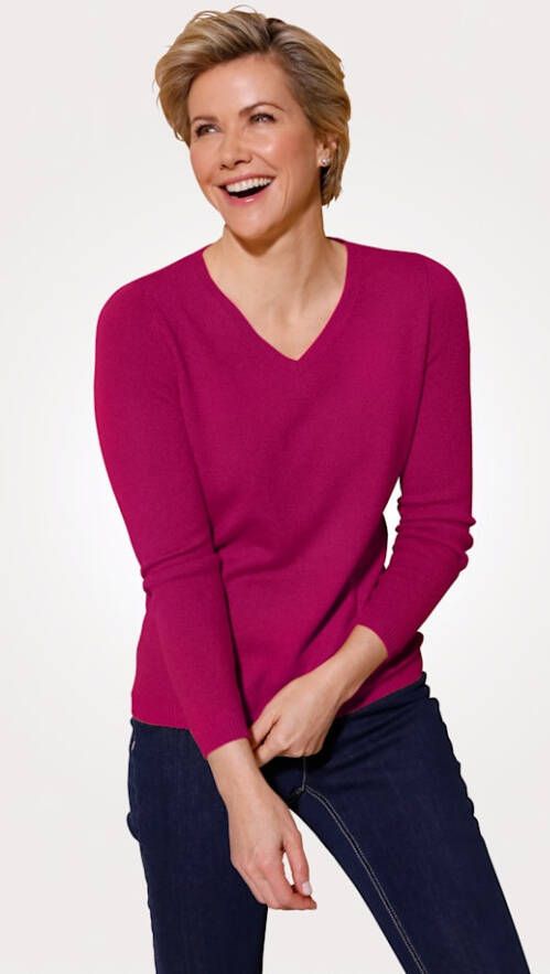 MONA Trui met kasjmier Cyclaam