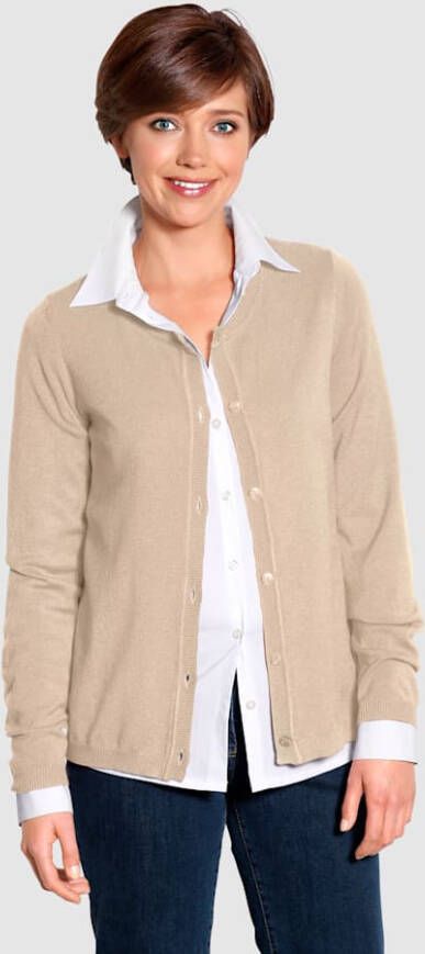 MONA Vest van TRAUMHAFT materiaal Zand