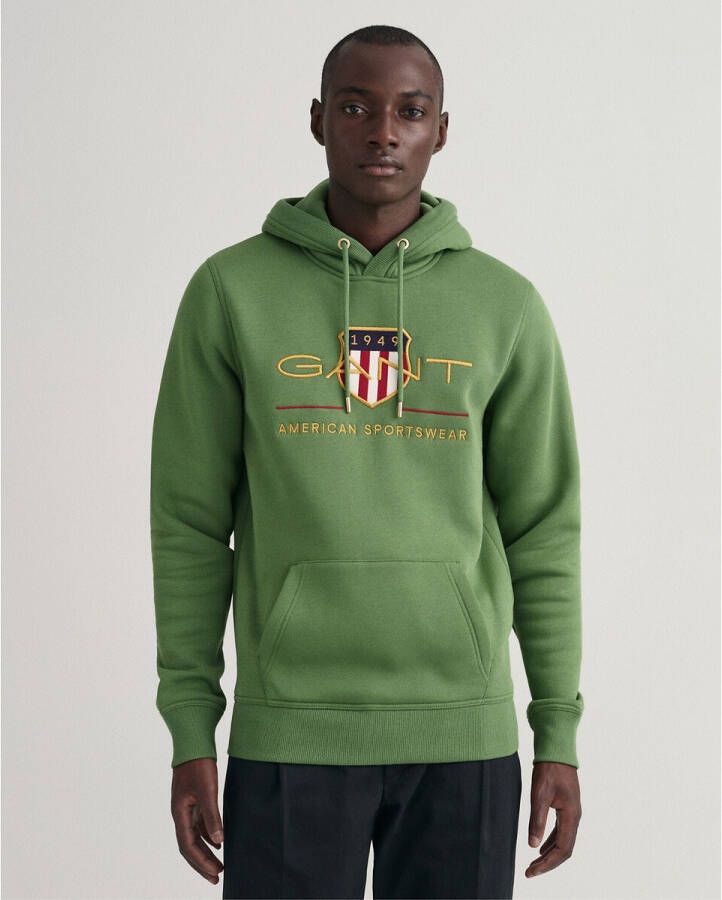 Gant Hoodies & sweatvesten Groen Heren