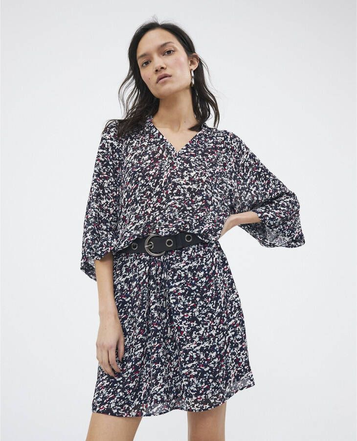 IKKS Bedrukte, korte jurk