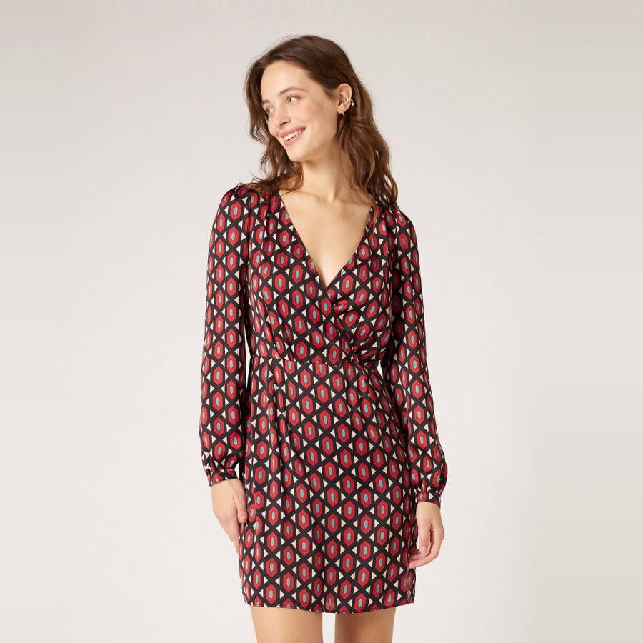 Naf Casual kleedjes Rood Dames