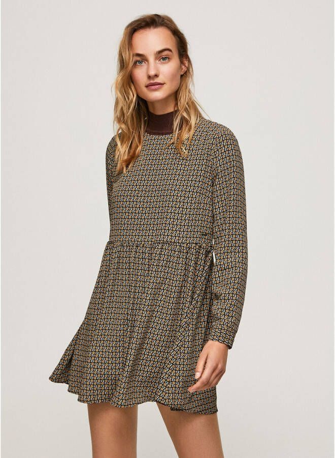 Pepe Jeans Casual kleedjes Bruin Dames