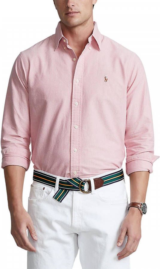 POLO Ralph Lauren regular fit overhemd roze