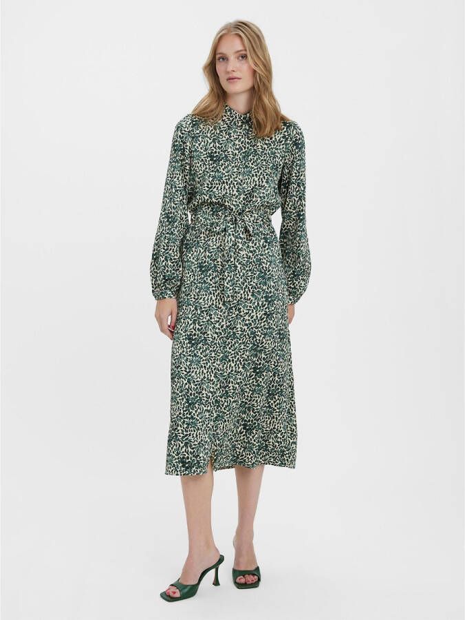 Vero Moda Jurk met overhemdkraag VMJLOE L/S 7/8 SHIRT DRESS WVN