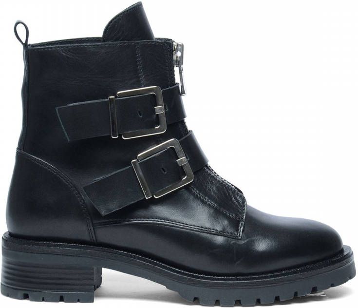 Manfield Biker boots met gespen