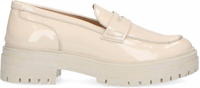 Manfield Chunky off white loafers van lakleer