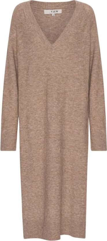 A-View Gebreide kleding A View, Beige, Dames