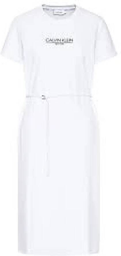 Calvin Klein Casual kleedjes Wit Dames