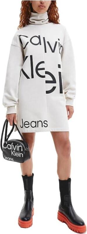 Calvin Klein Casual kleedjes Wit Dames