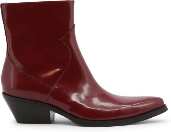 Calvin Klein Cowboy boots 00000R0727 , Rood, Dames