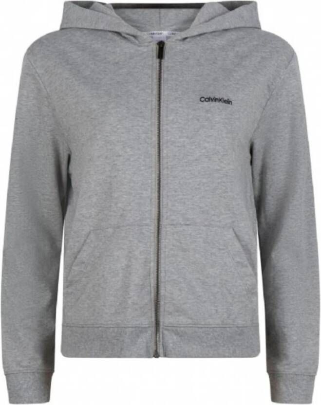 Calvin Klein Hoodies & Sweatvesten Grijs Dames
