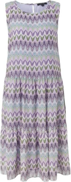 comma Casual kleedjes Paars Dames