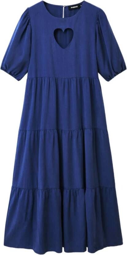 Desigual Casual kleedjes Blauw Dames